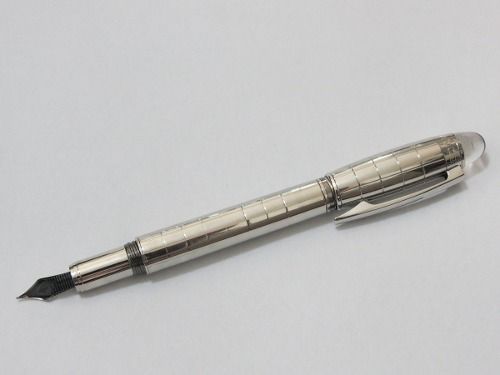 Caneta Tinteiro Mont Blanc A15 - Cromada