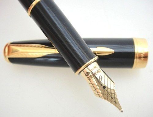 Caneta Tinteiro Parker Série Im Black